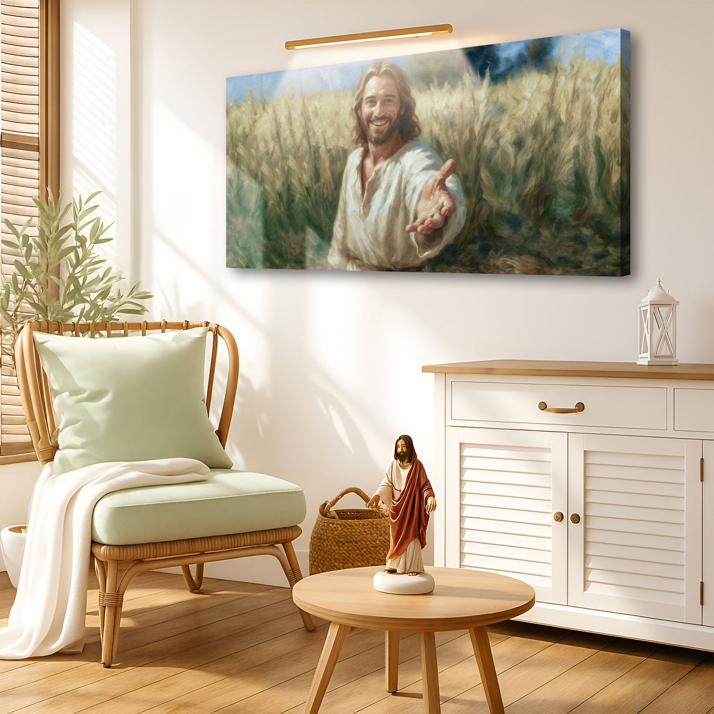 Savior's Invitation Faith Canvas Wall Art III