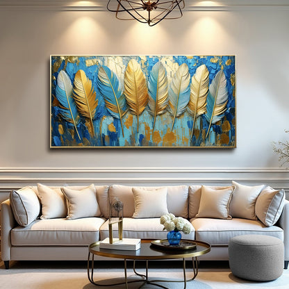 Confetti Sky Abstract Canvas Wall Art