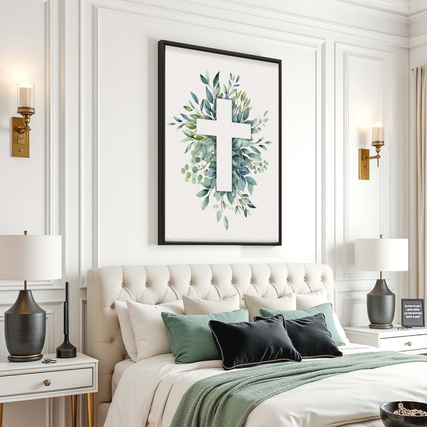 Evergreen Cross Faith Canvas Wall Art