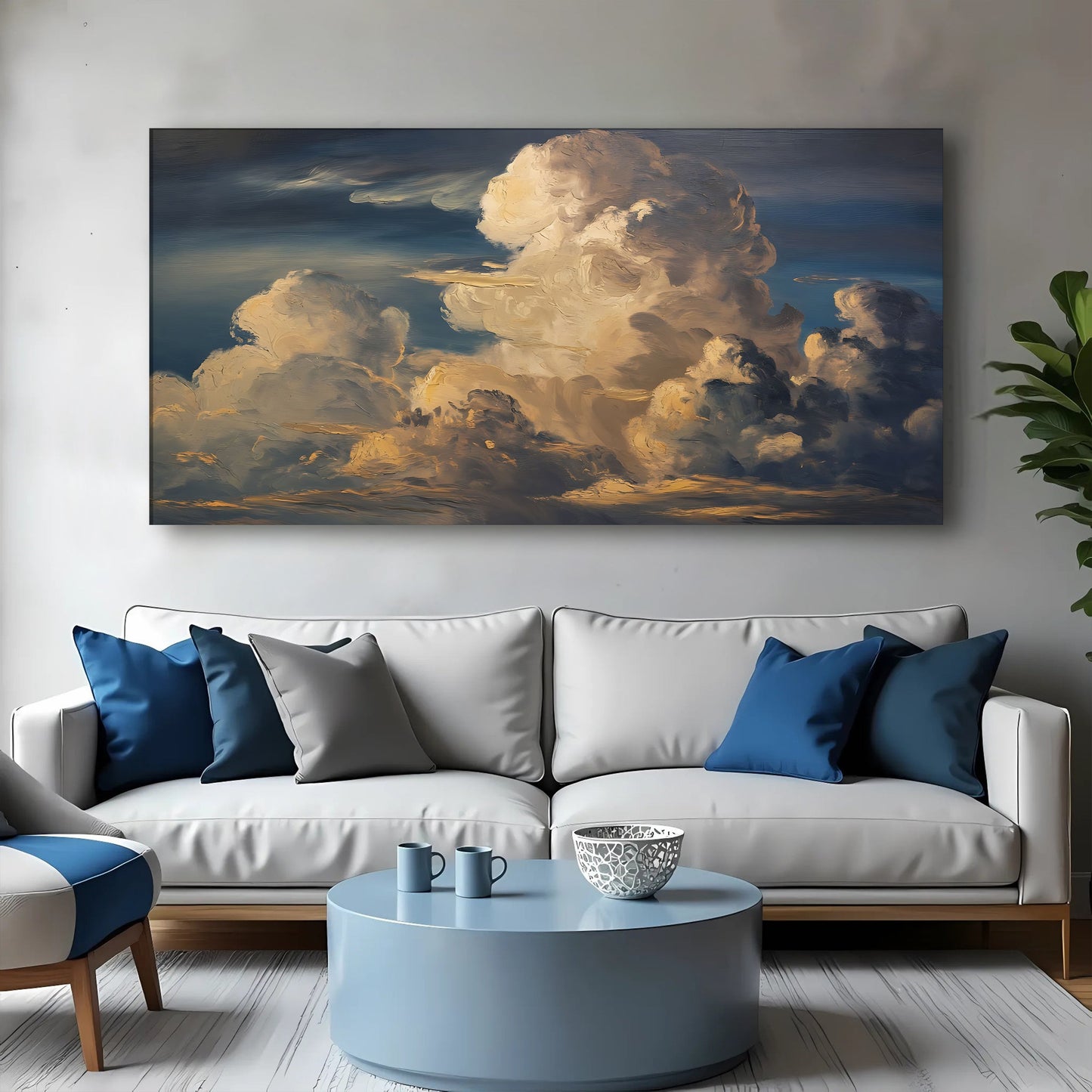 Cloud Sky Canvas Wall Art