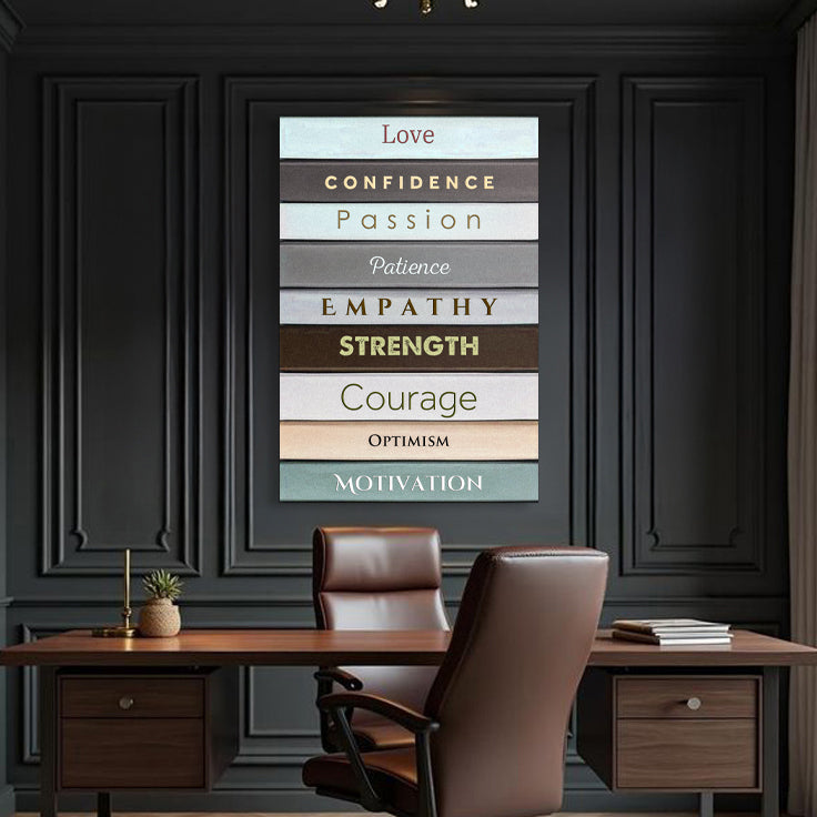 Shelf to Life Motivational Canvas Wall Sign