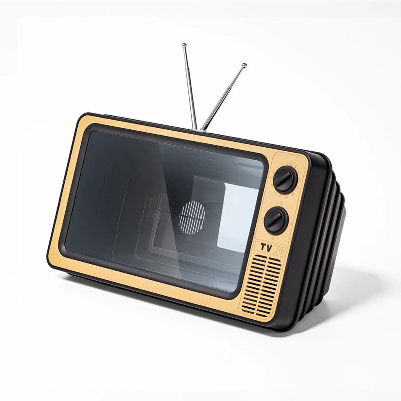 Retro TV Phone Screen Magnifier: Your Cinema at Home