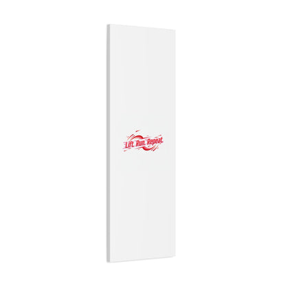 Lift Run Repeat Gym Motivation Canvas Wall Art