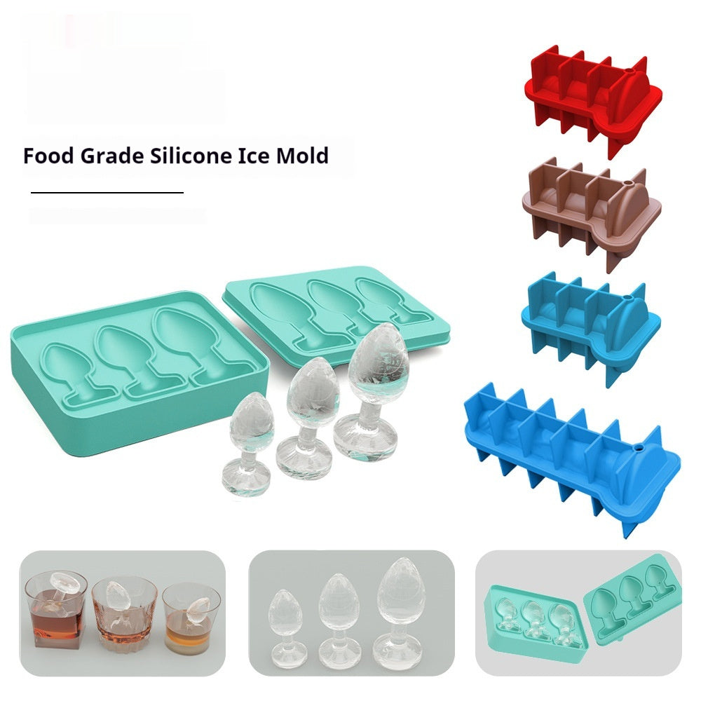 Plug Shaped Ice Mold - Chill with a Twist!