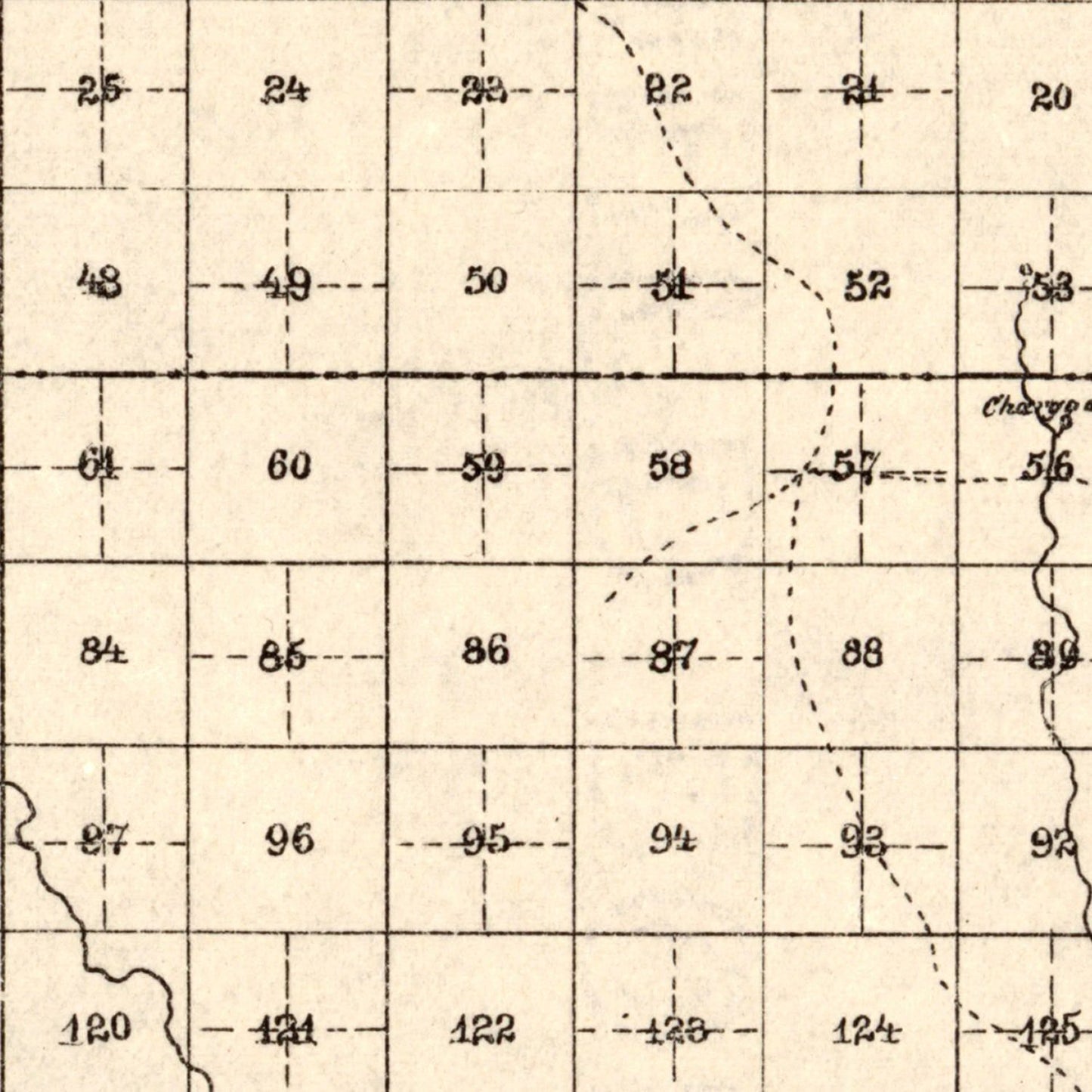 Vintage Map of Jeff Davis County, Texas, 1894