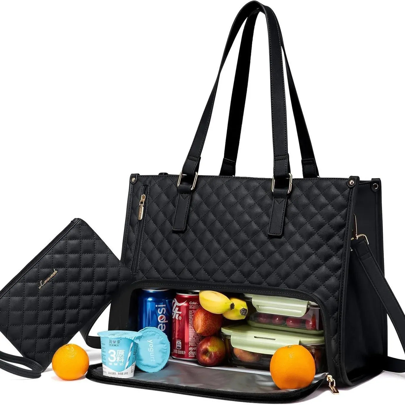 ChicTote™ - The Stylish 2-in-1 Bag That Keeps Your Meals Fresh & Your Life Organized!