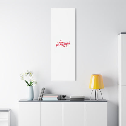 Lift Run Repeat Gym Motivation Canvas Wall Art