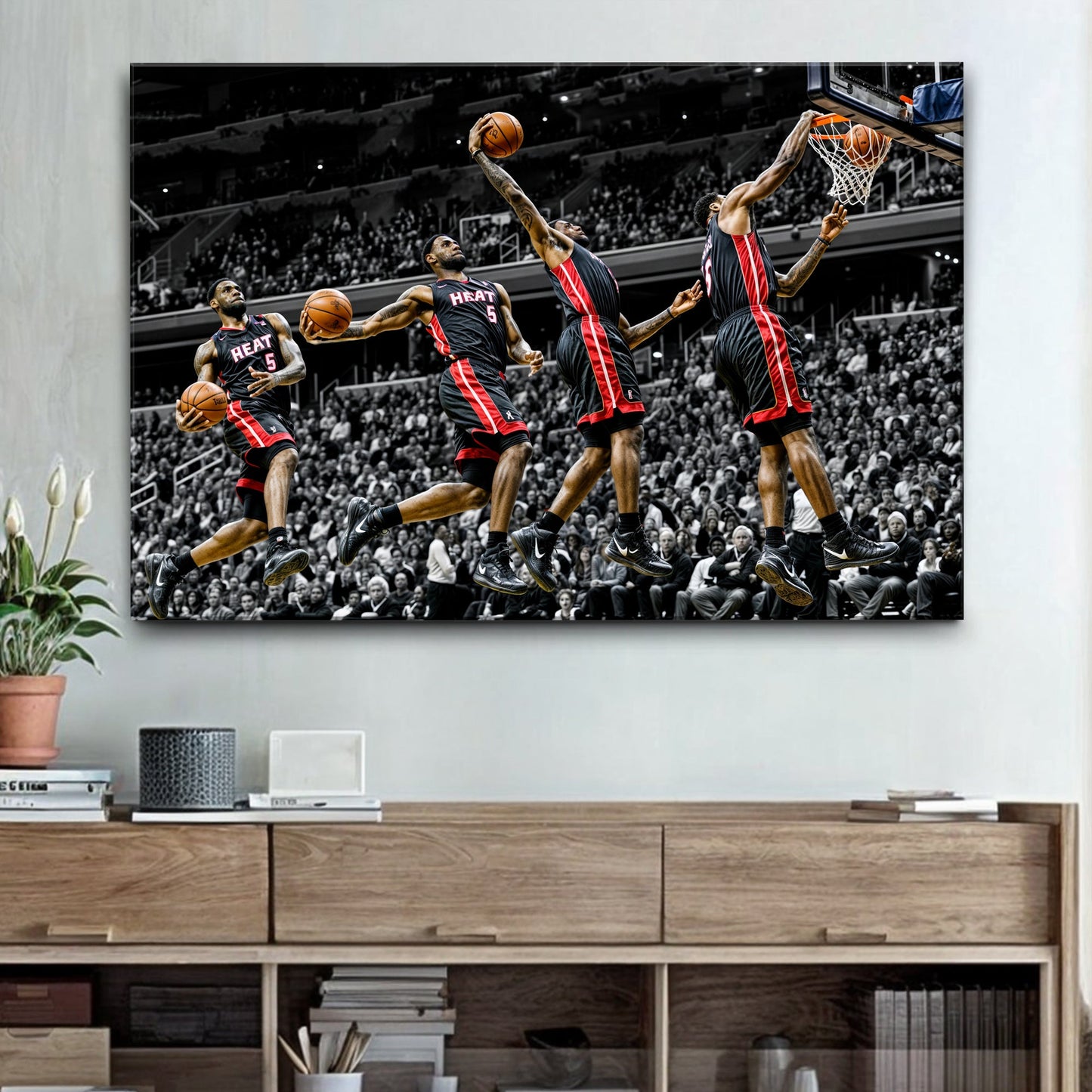 Momentum Sports Action Canvas Wall Art