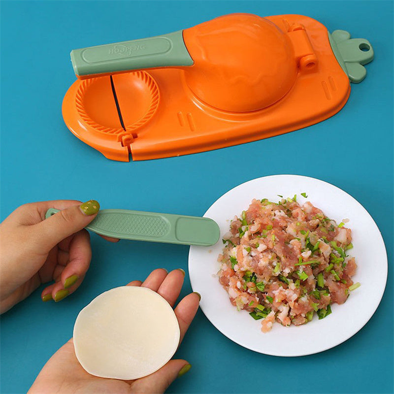 2-in-1 Dumpling Maker – Perfect Dumplings in Seconds!