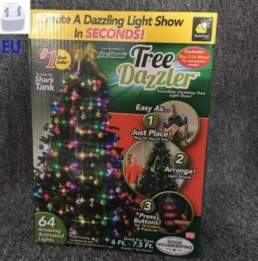 TreeGlow 64-Light Dazzler™ – Transform Your Tree Into a Magical Light Show
