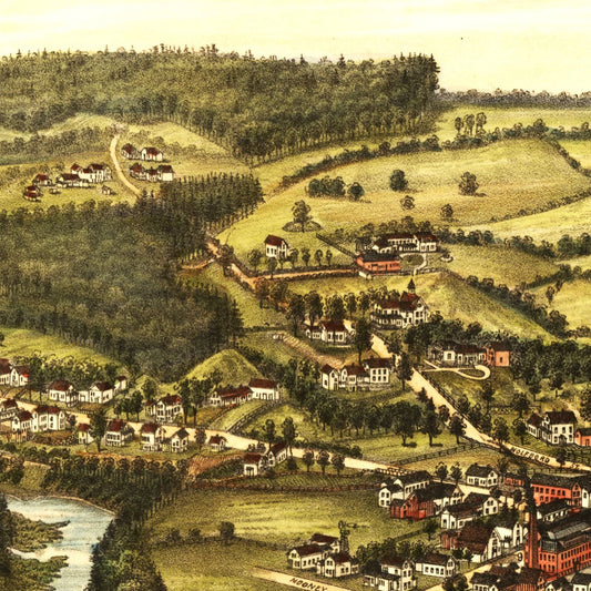 Vintage Map of Alton, New Hampshire, 1888