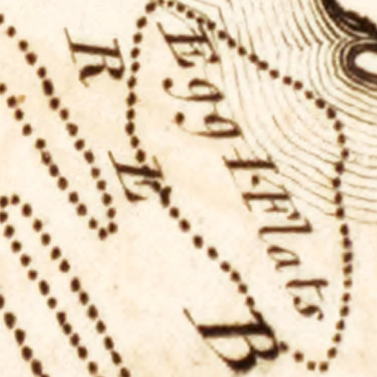 Vintage Map of Delaware, 1795
