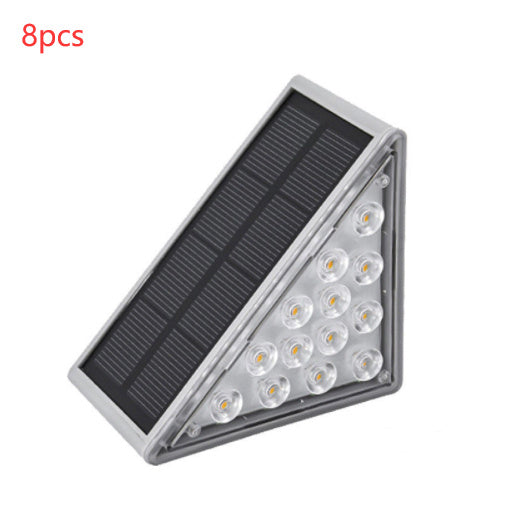 SunStep Solar Step Lights: Illuminate Your Path, No Electricity Needed!