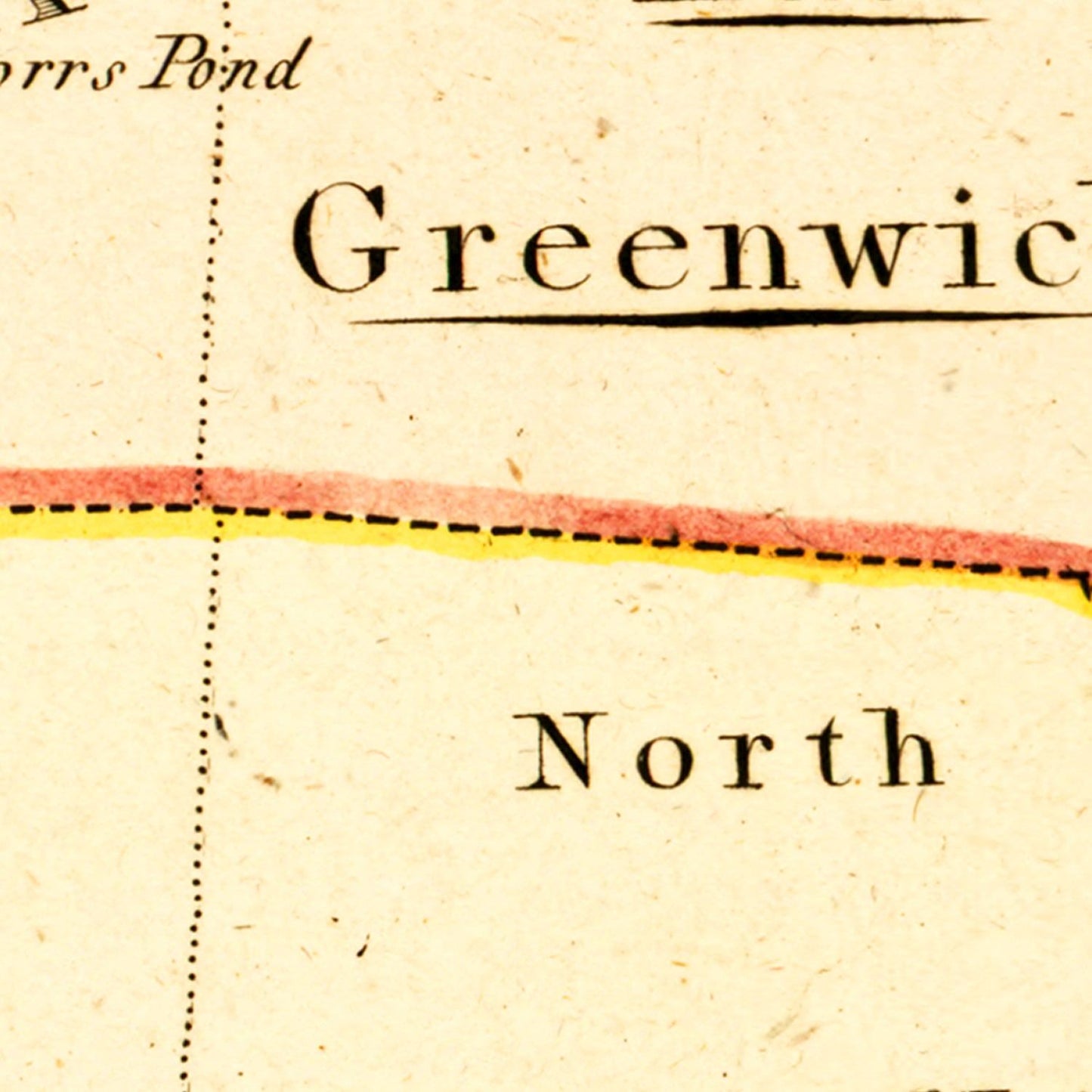 Vintage Map of Rhode Island, 1797