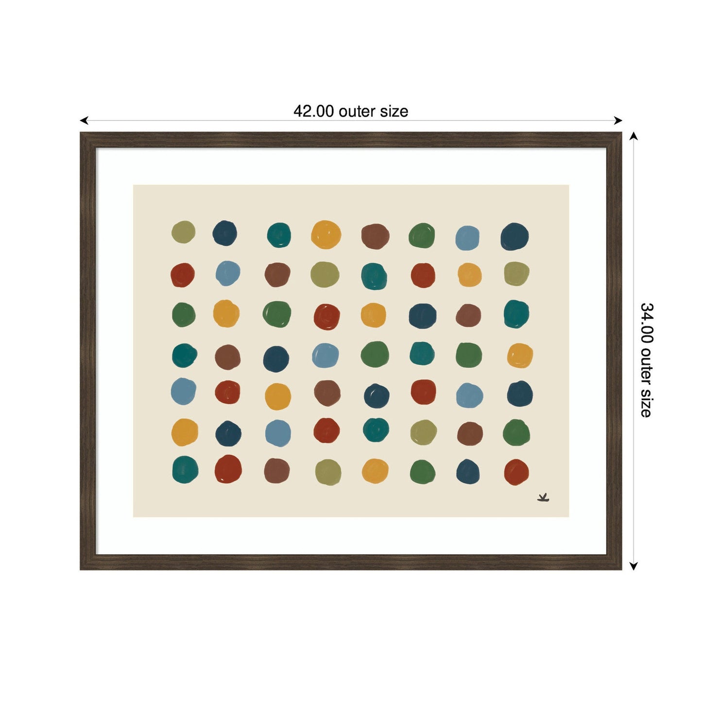 Meditation No. 3 Abstract Framed Wall Art