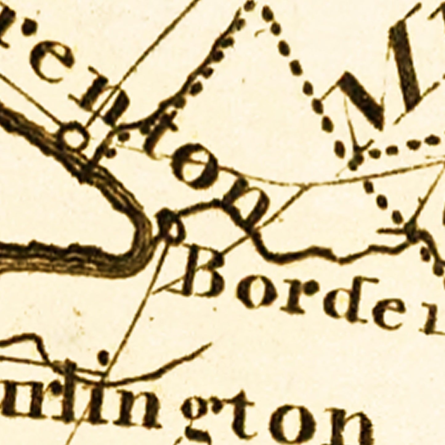 Vintage Map of New Jersey, 1795