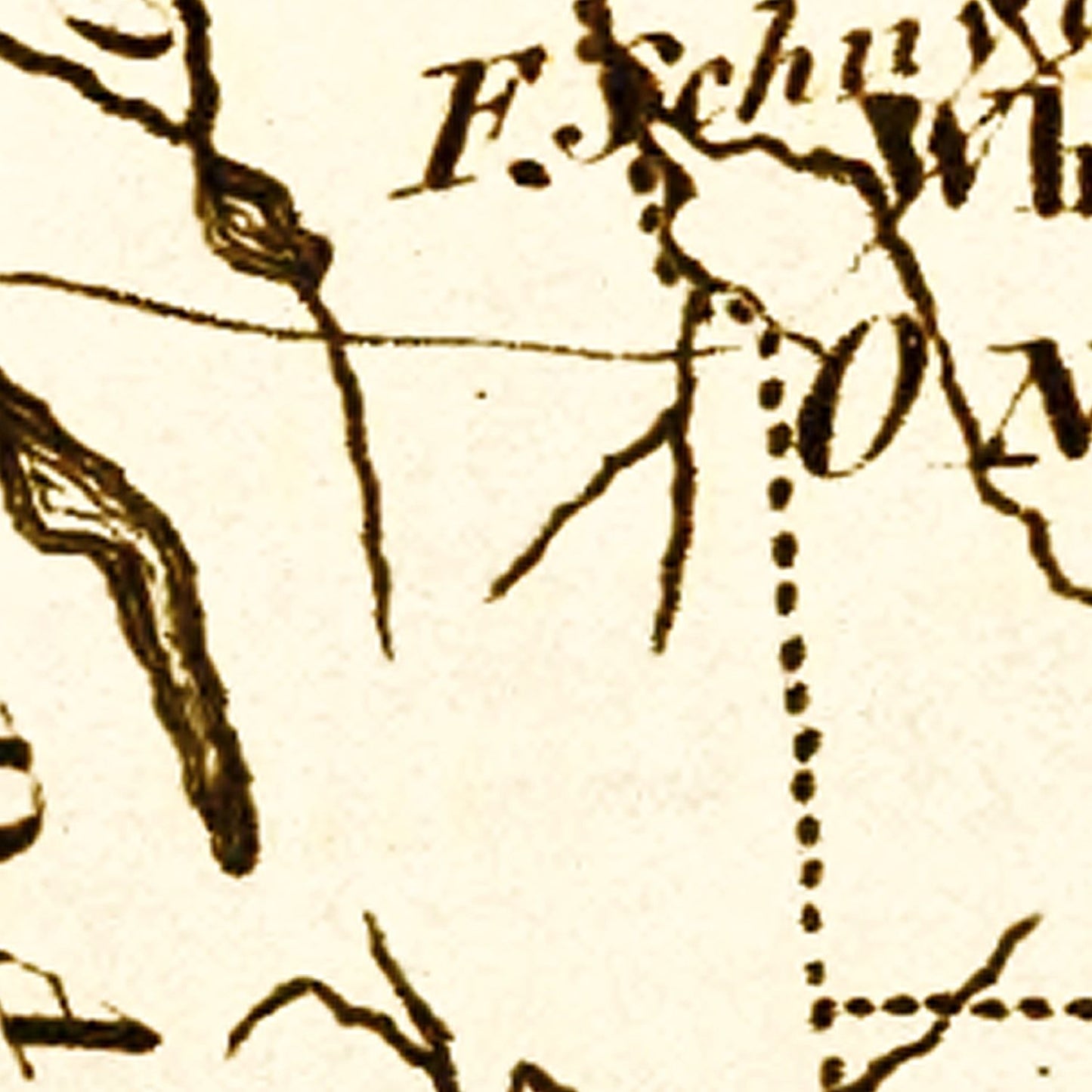 Vintage Map of New York State, 1795