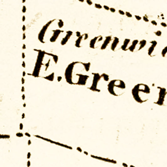 Vintage Map of Rhode Island, 1795