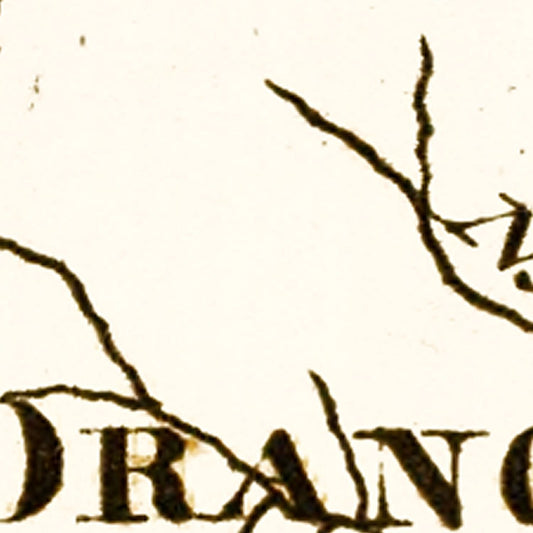 Vintage Map of South Carolina, 1795