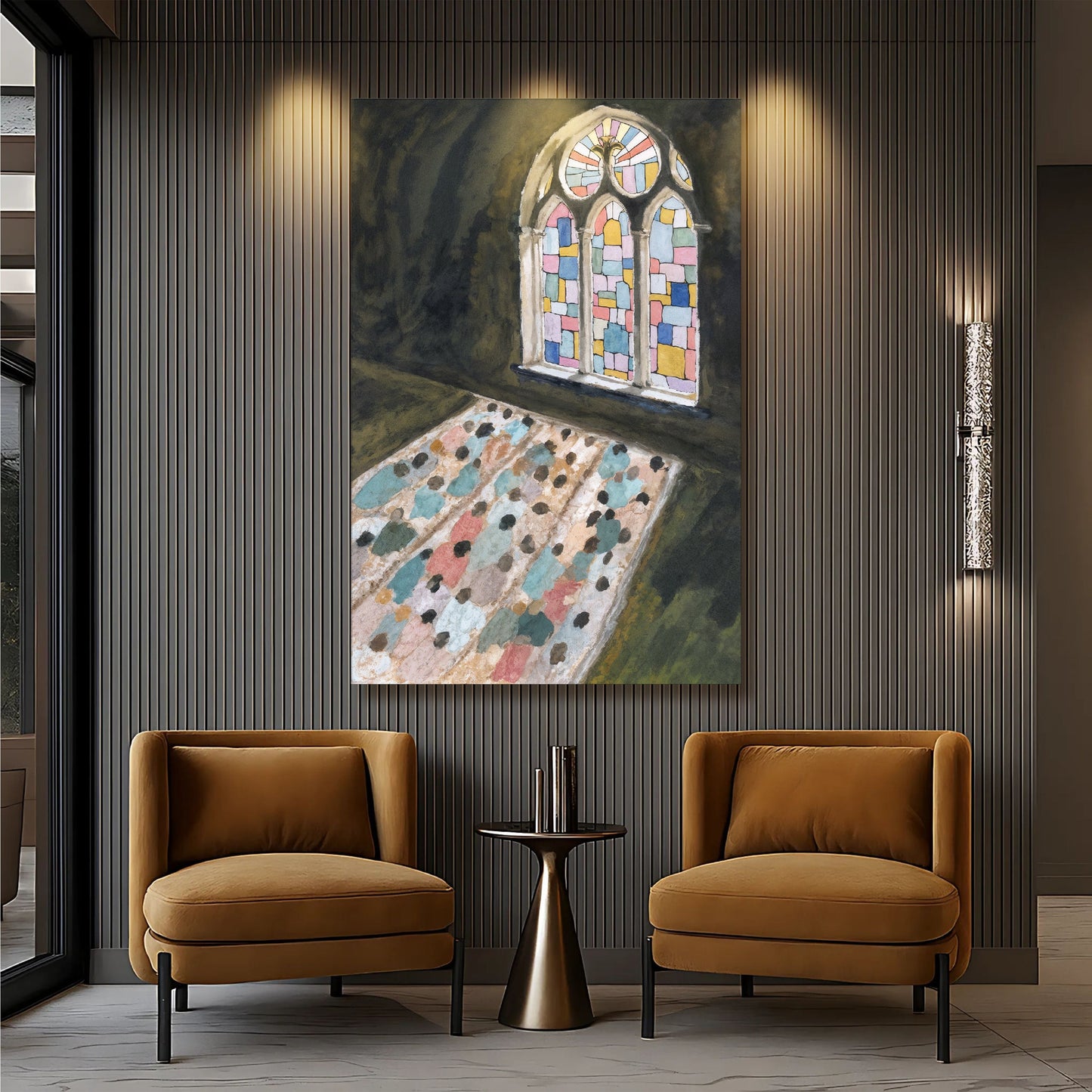 Sacred Reflection Faith Canvas Wall Art