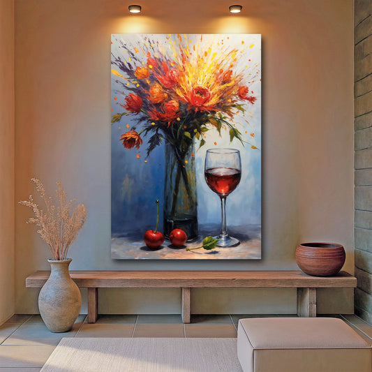 Dynamic Still Life Abstract Canvas Wall Art