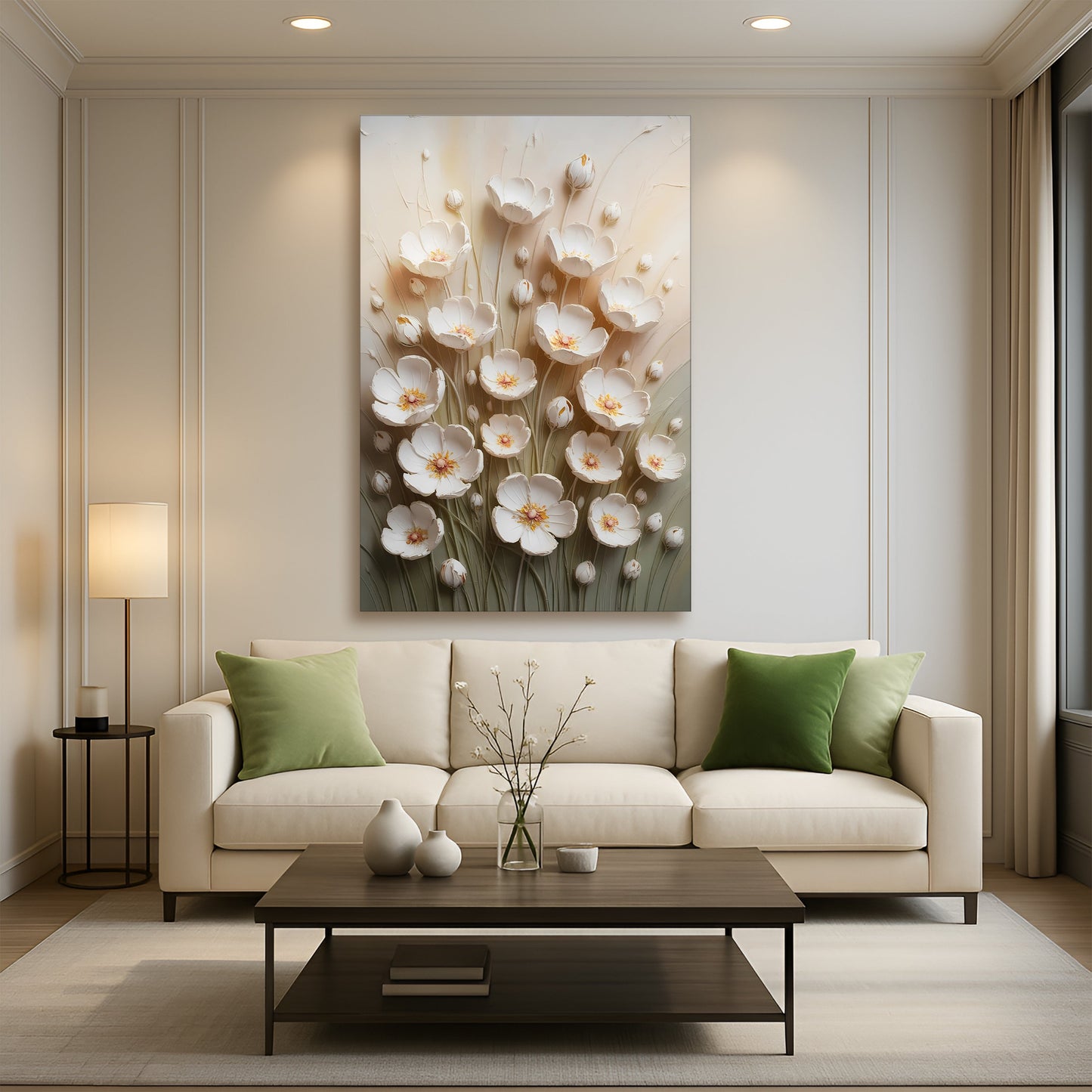 Floral Canvas Wall Art