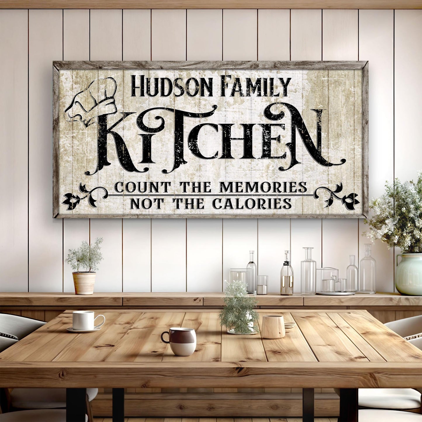 Kitchen Quote Canvas Wall Art