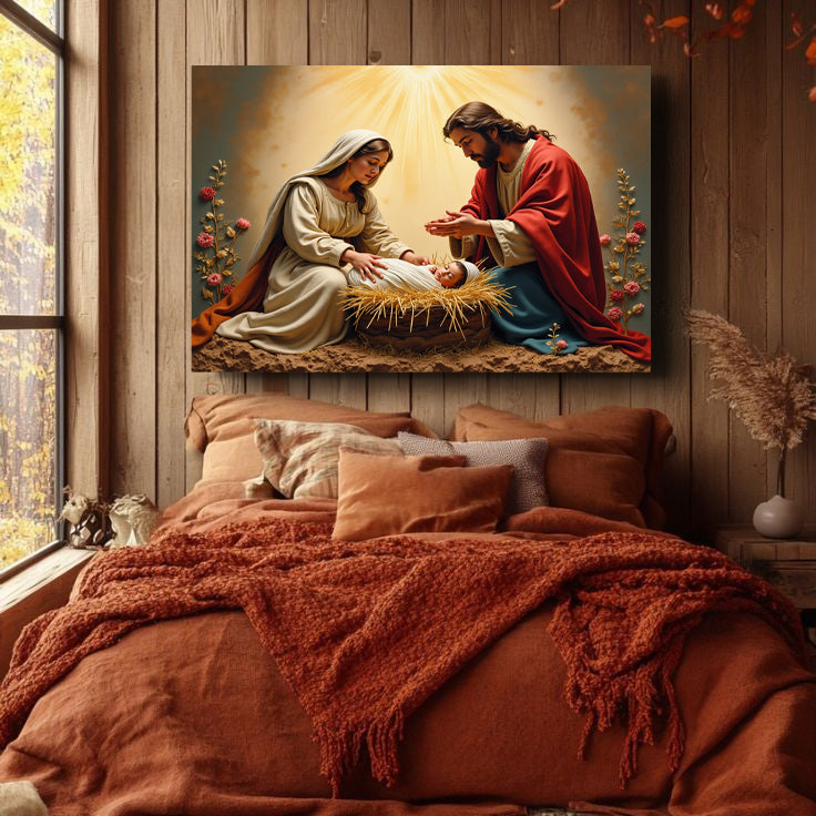3D Faith Canvas Wall Art IV