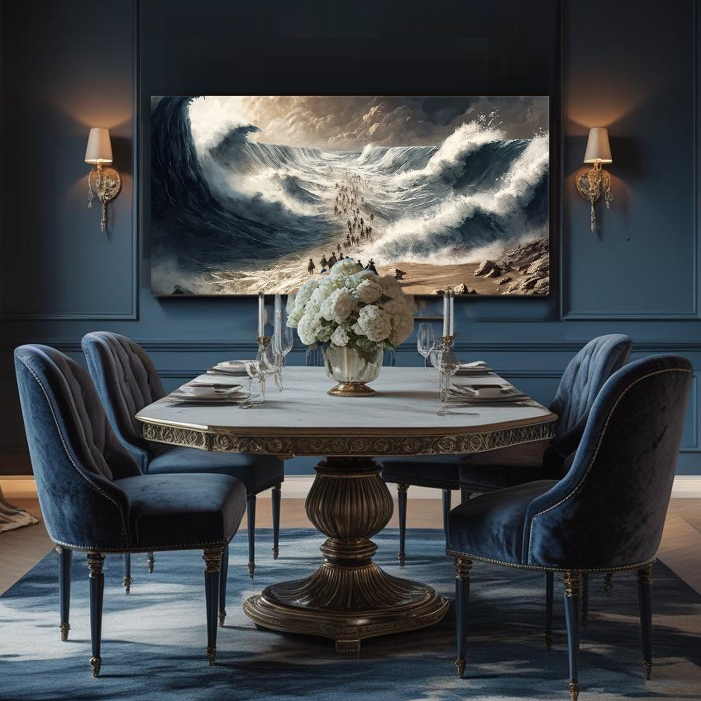 The Parting Faith Canvas Wall Art IV