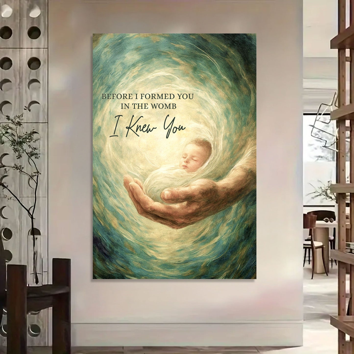 The Unborn Faith Canvas Wall Art