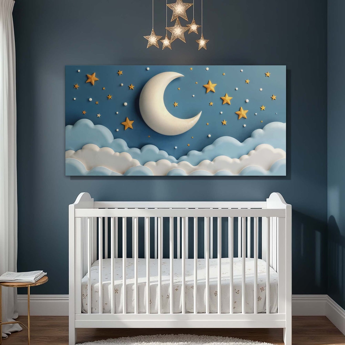 Celestial Serenade Space Canvas Wall Art