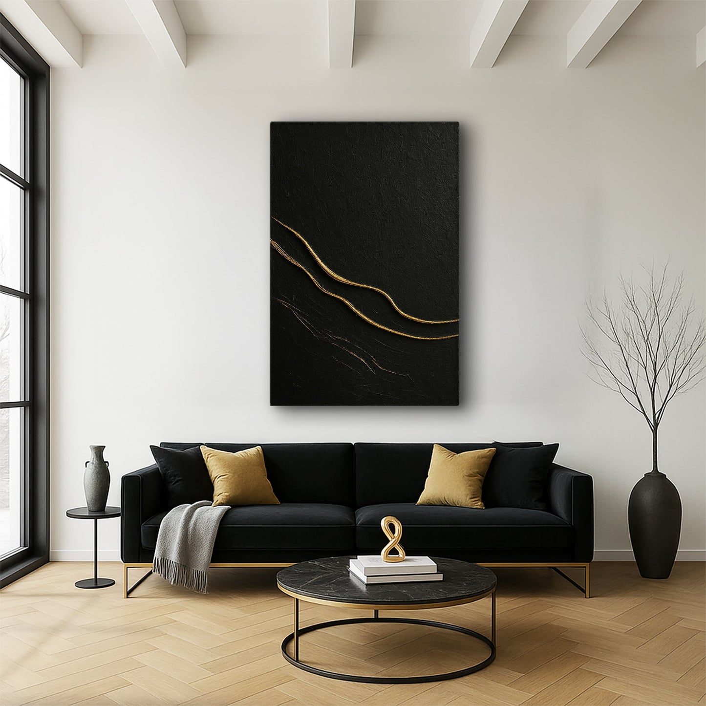 Abstract Minimalist Canvas Wall Art VIII