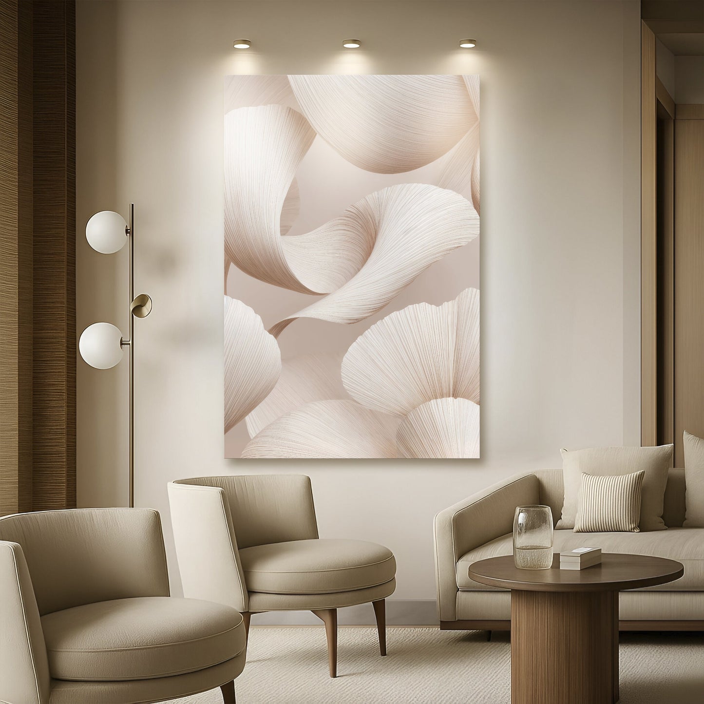 Calm Aesthetic Canvas Wall Art Minimalist Decor