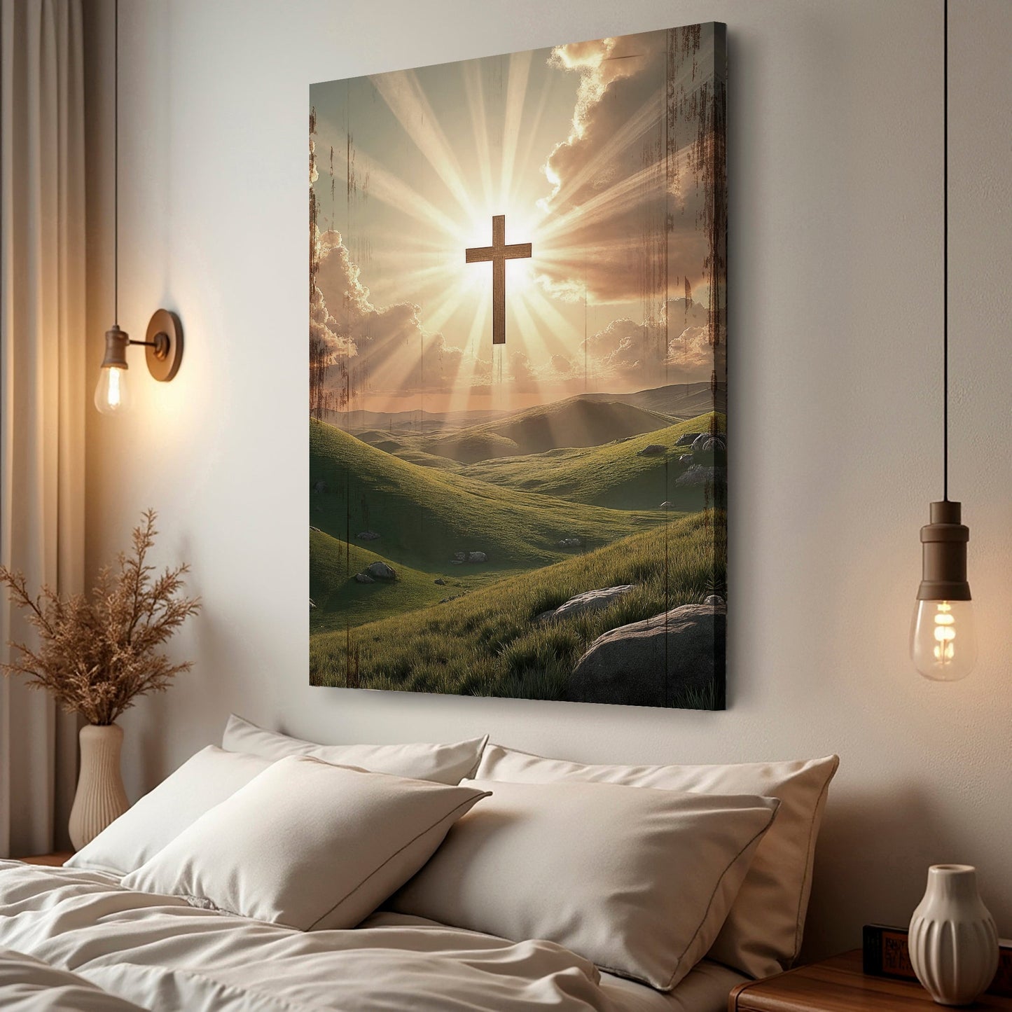 Amazing Grace Canvas Wall Sign