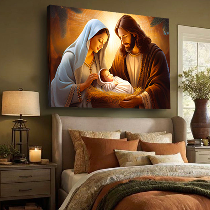 3D faith canvas wall art design two