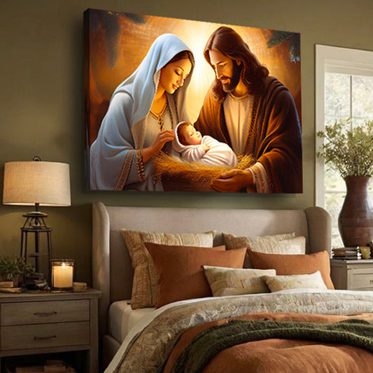 3D faith canvas wall art design two