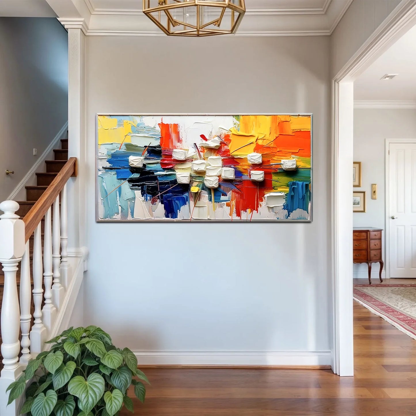 Urban Abstract Canvas Wall Art