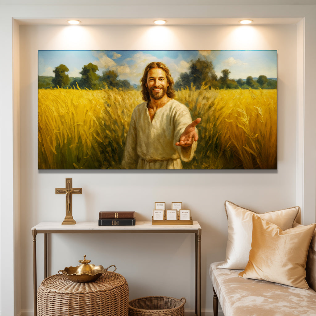 Savior's Invitation Faith Canvas Wall Art II