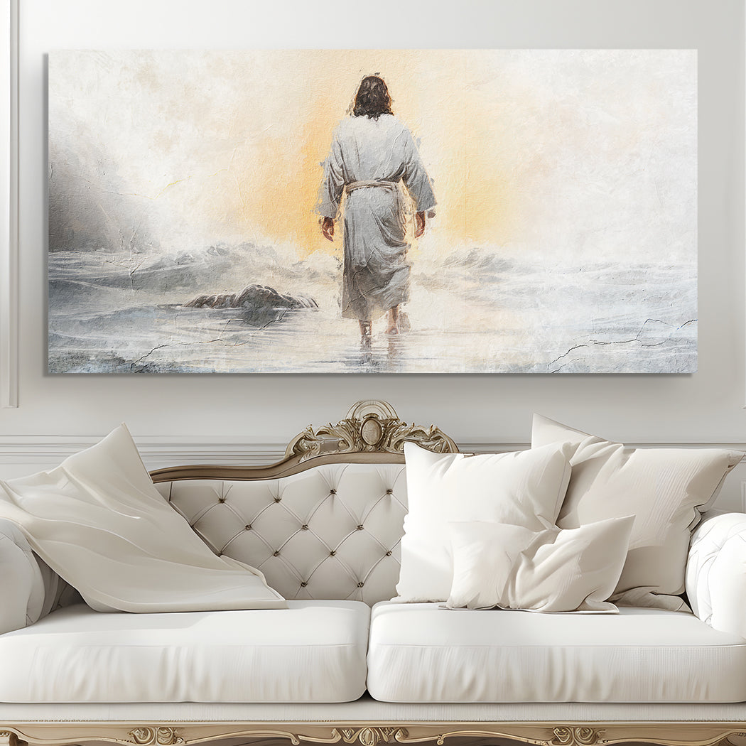 Peace Be Still Faith Canvas Wall Art
