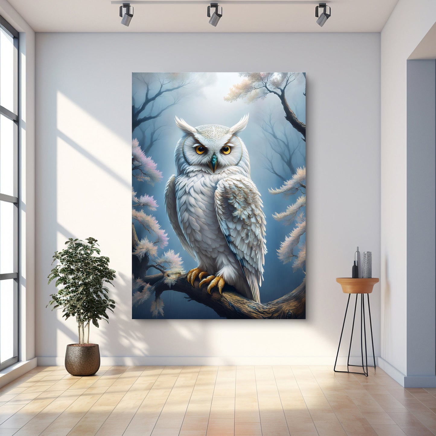 Owl Wall Art Canvas Print