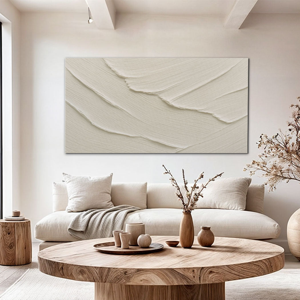 Abstract Minimalist Wave Canvas Wall Art II