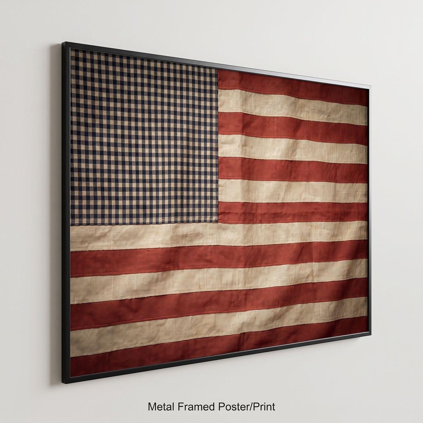 Vintage American Flag Wall Art