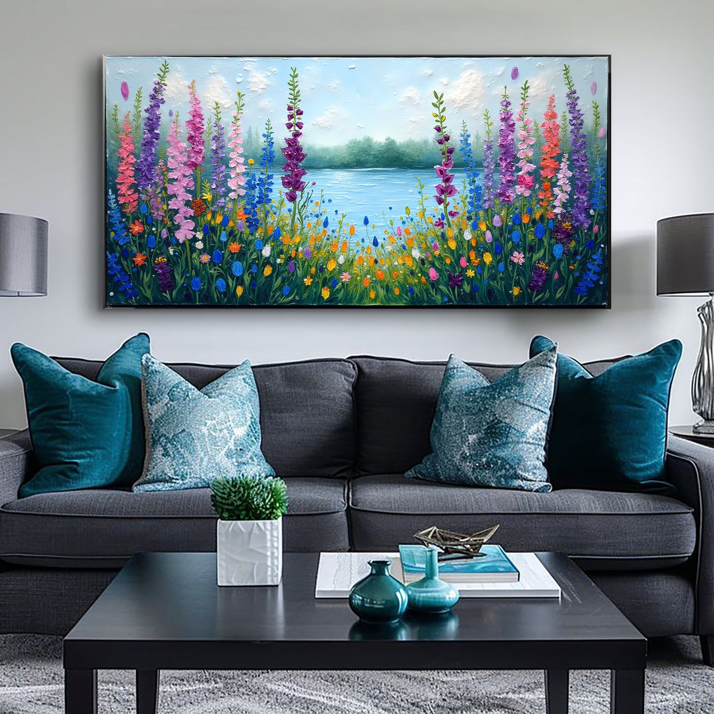 Alpine Meadow Canvas Wall Art