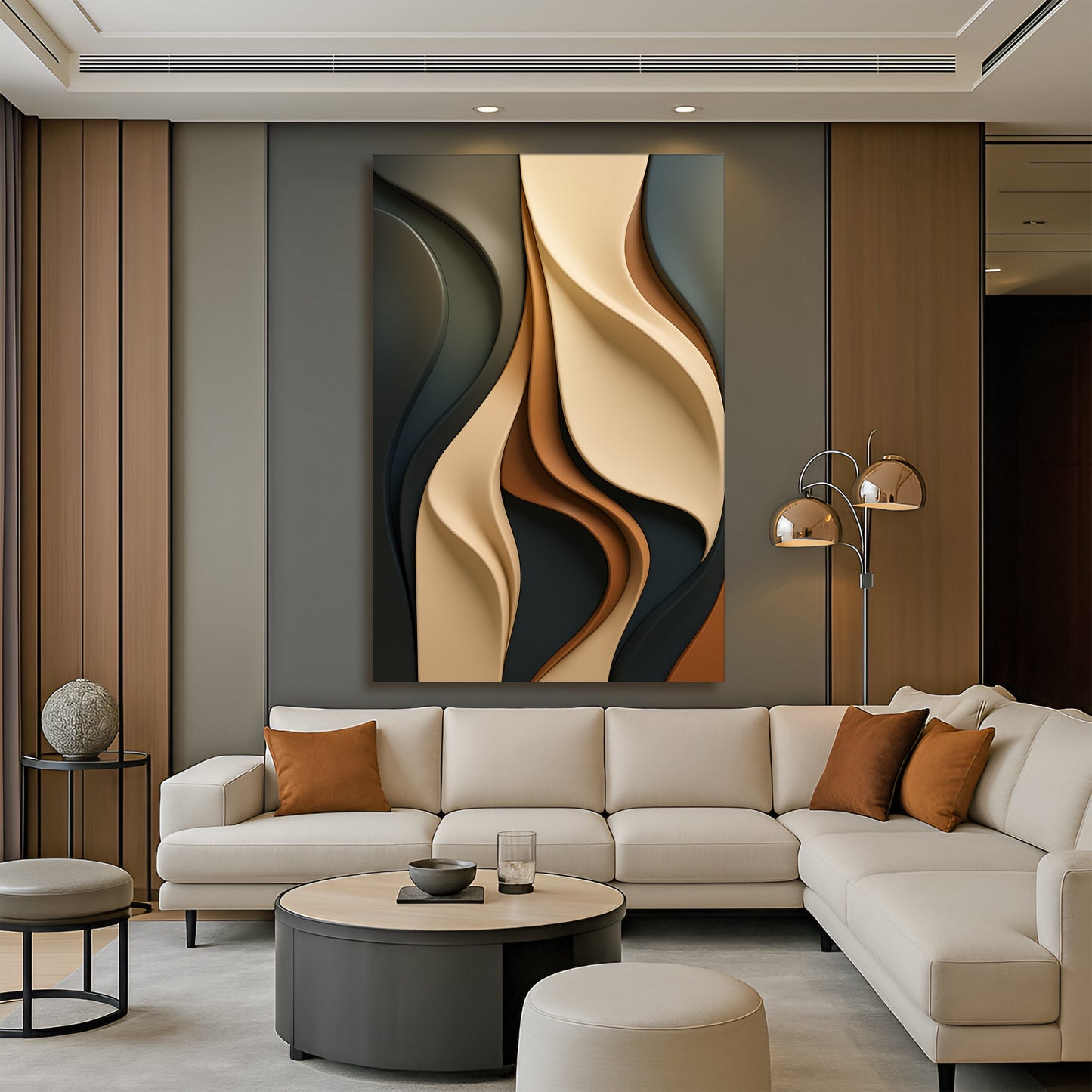 Abstract Minimalist Canvas Wall Art