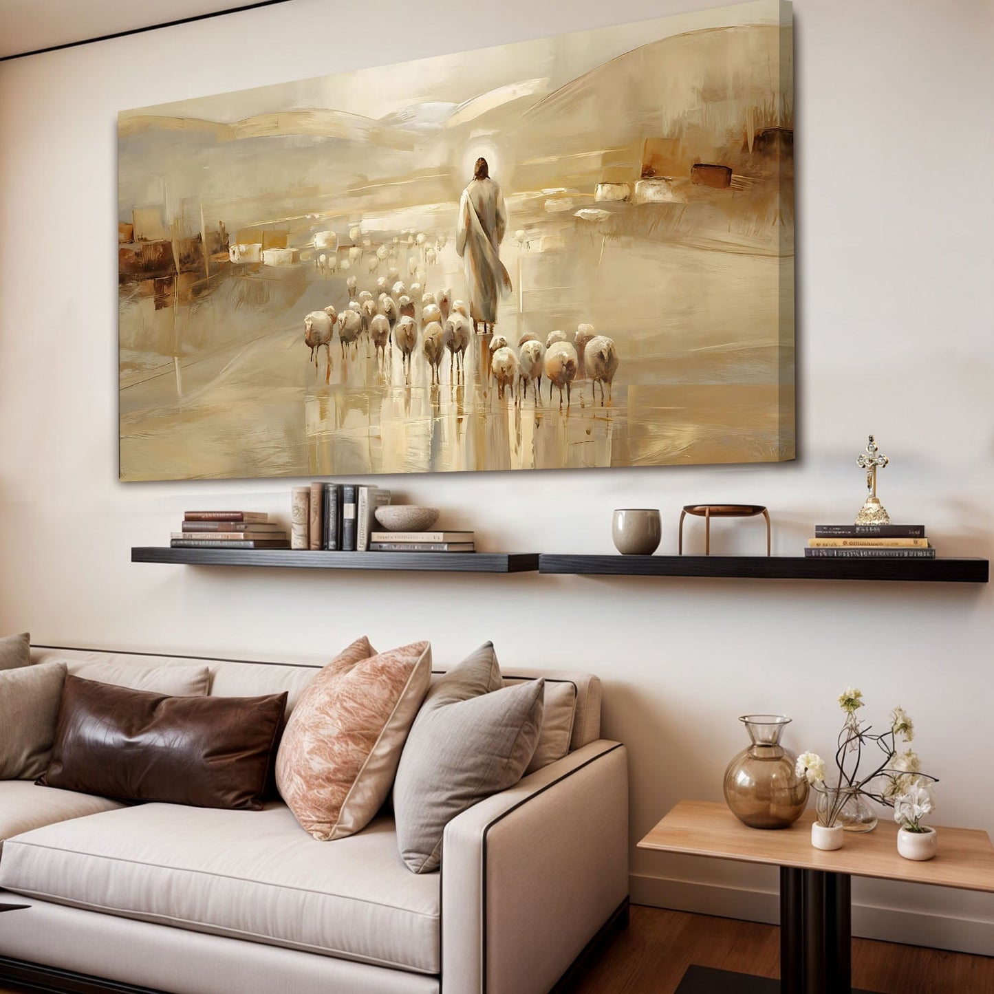 Faith Scripture Wall Art Canvas