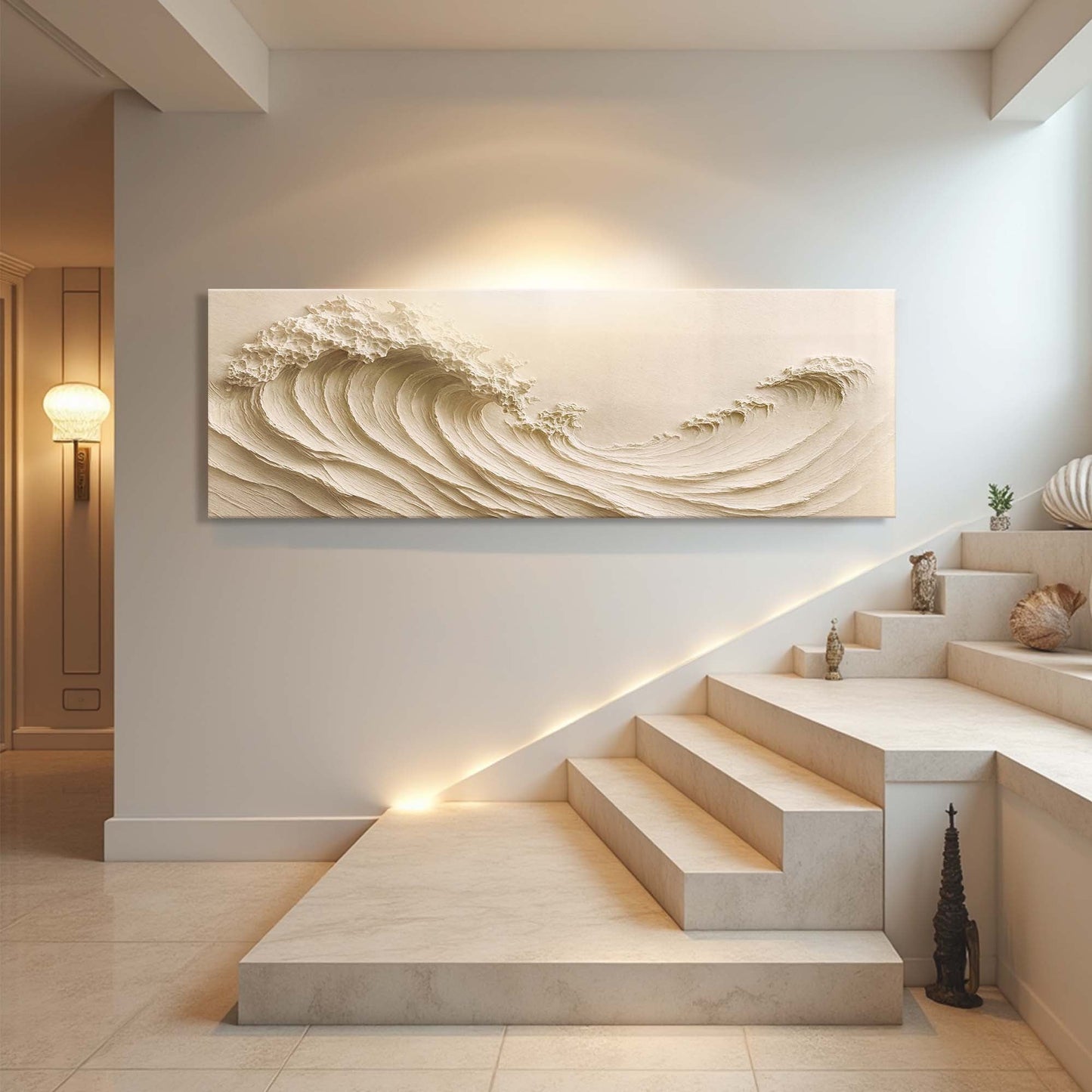 Ocean Wave Seascape Canvas Art for Coastal Walls