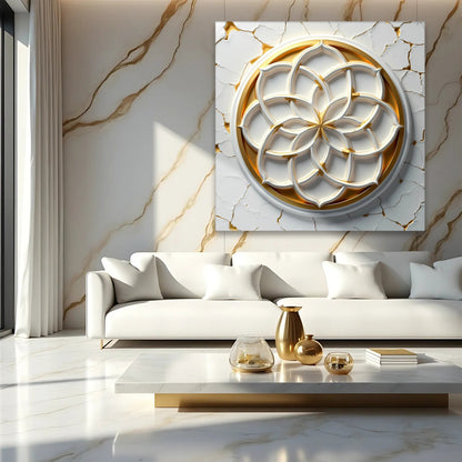 Flower of Life Canvas Wall Art