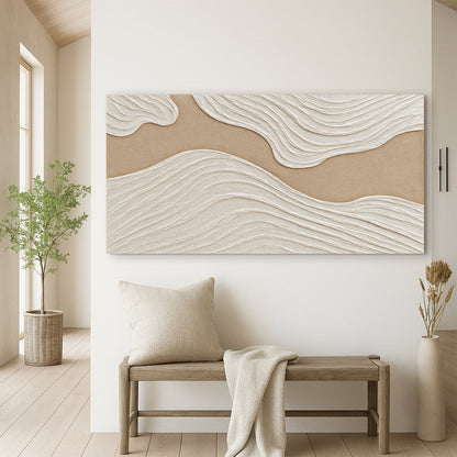 Minimalist Abstract Line Canvas Wall Art