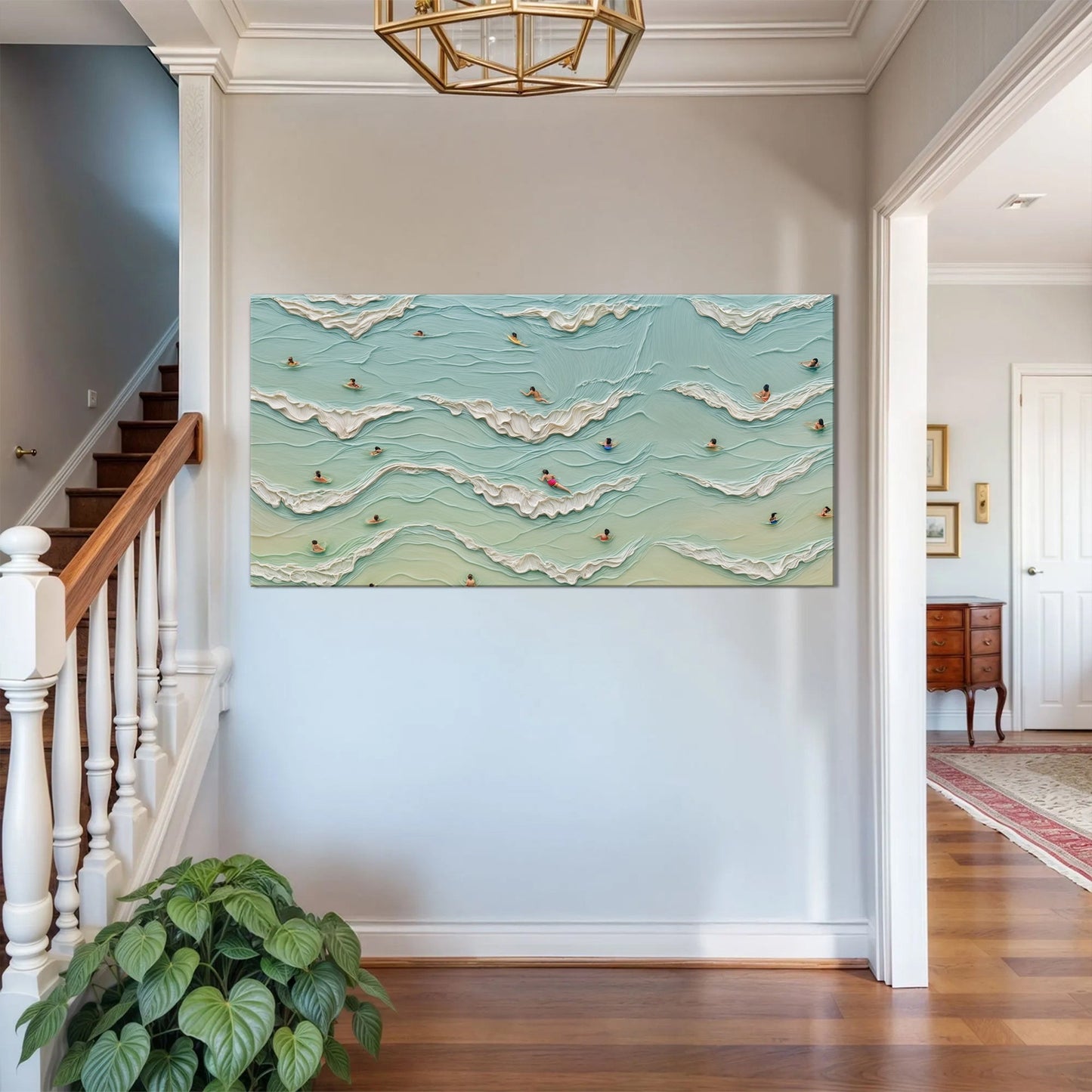 Beach Days Coastal Canvas Wall Art II