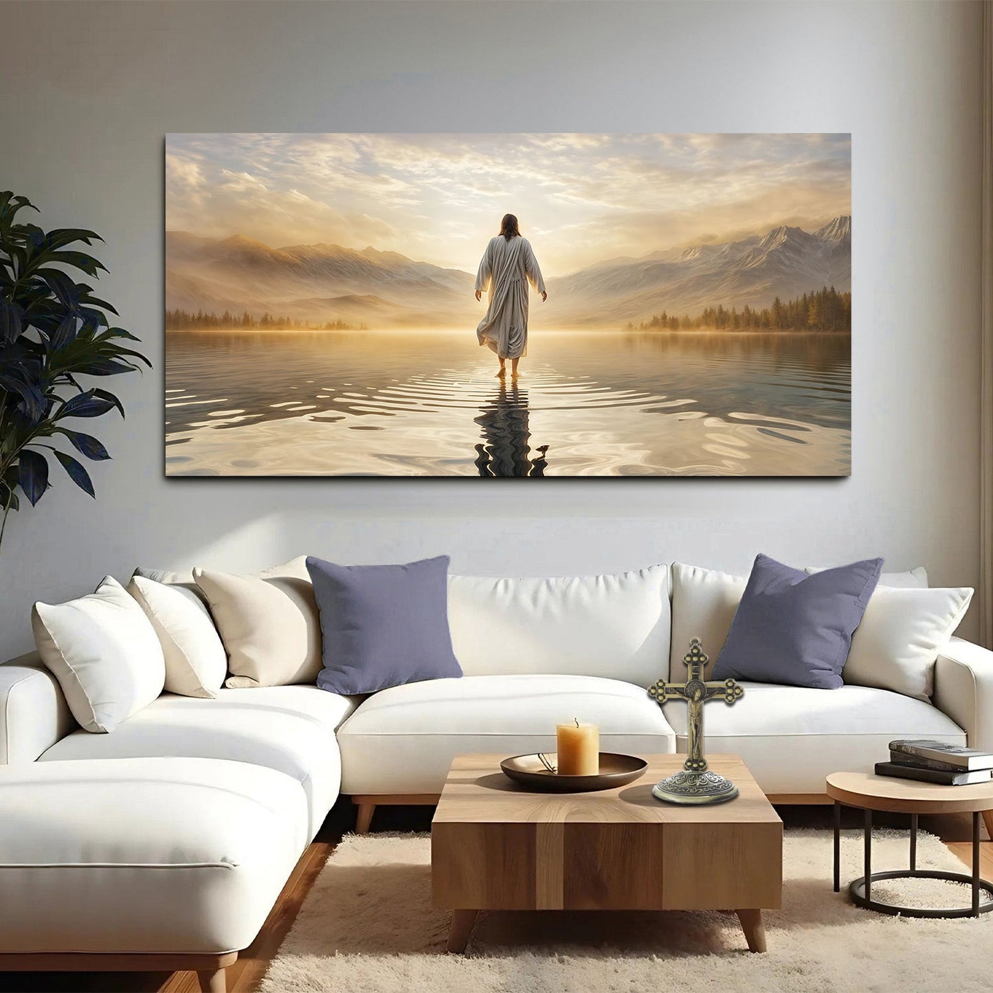 Reflections Faith Canvas Wall Art III